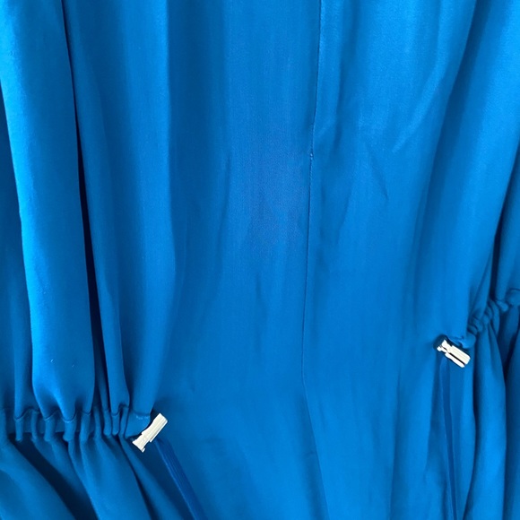 TIBI Runway Georgette Midi Drawstring Dress - Picture 3 of 8